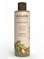 ECOLATIER Atstatomasis dušo aliejus su argano aliejumi, 250 ml