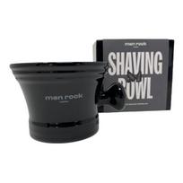 Men Rock Porcelain Shaving Bowl Porcelianinis skutimosi indelis
