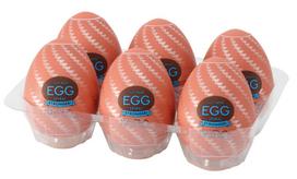 Tenga Egg Spiral Str. 6pcs Masturbatorius
