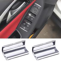 7 Vnt. ABS „Chrome“ automobilio langų pakėlimo mygtuko jungiklio rankenėlės dangtelio apdaila, skirta Peugeot 4008 308 408 3008 2017 2018 m.