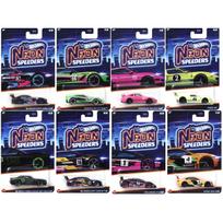 Hot Wheels Mainline Neon Speeders Modeliukų rinkinys (979C)