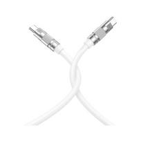 XO NB-Q228B USB-C į USB-C 1.2m 60W Baltas