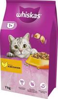 WHISKAS Cat Adult su vištiena - sausas kačių maistas - 7 kg