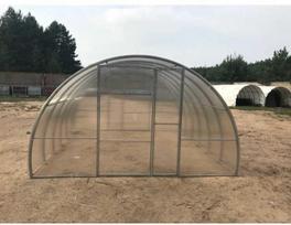 Šiltnamis LIUKS PREMIUM (plotis 4,0m) danga 6mm, Šiltnamio ilgis: Šiltnamio ilgis 12m