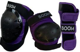 Apsaugų rinkinys Boom Classic Tripple Purple S