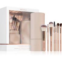 Zoë Ayla Makeup Brush Set 7 Piece makiažo šepetėlių rinkinys su dėklu