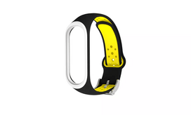 Xiaomi Mi Band 3/4 apyrankės dirželis (kokybiškas metalinis užsegimas)