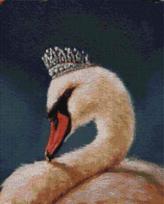 Deimantinė mozaika. Gulbė princesė