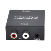 Skaitmeninis į analoginį garso keitiklis SPDIF 3,5 mm optinis į analoginį L/R-RCA keitiklis, optinis į 3,5 mm