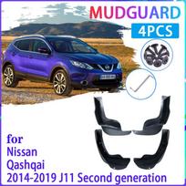 4 vnt Automobilių purvasaugiai Nissan Qashqai J11 2014 2015 2016 2017 2018 Purvasargiai Purvasaugiai Sparnai Purvasaugiai Auto