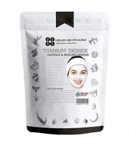 Titano dioksidas: pudros kaukė veidui ir plaukams (100 g), Titano dioksido milteliai, Heilen Biopharm 7
