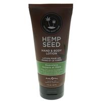 Rankų ir kūno losjonas Hemp Seed Hand & Body Lotion Velvet Guavalava HSV068T, su kanapių sėklų aliejumi, 207 ml tūbelėje