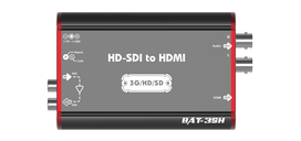 Mini Converter, 3G/HD/SD-SDI to HDMI with audio de-embed