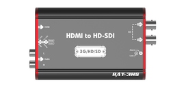Mini Converter, HDMI to 3G/HD/SD-SDI with external audio embed