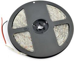 Oem LED juosta SMD3528 IP65 4.8W, 60 diodų / m, 8mm, šalta spalva - 5m