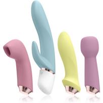 Satisfyer Marvelous Four erotinių priemonių rinkinys Color