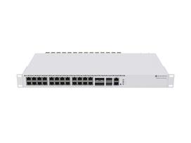 MIKROTIK Valdomas 2.5G Cloud Router Serijos Komutatorius (CRS326-4C+20G+2Q+RM)