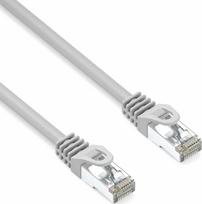 LAN S/FTP jungiamasis kabelis, Cat.6a, RJ45 M - RJ45 M, 50 m, dvigubai ekranuotas, LSOH, cell, 10Gb/s ekonomiškas