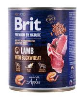 BRIT Premium by Nature Lamb with Buckwheat - Šlapias maistas šunims - 800 g