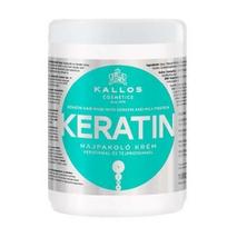 Kaukė sausiems pažeistiems plaukams Kallos KERATIN Hair Mask 1000 ml