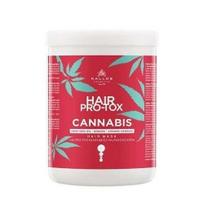 Plaukų kaukė su kanapių sėklų aliejumi Kallos Hair Pro-Tox Cannabis Hair Mask 1000 ml