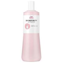 Plaukų dažų aktyvatorius Wella SHINEFINITY Activator 2% Bottle Usage 1000ml