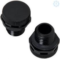 DAE M12 PA LONG Compensating element, M 12, 10 mm, IP66, IP68, IP69K, black 1868570000 | 4032248440429