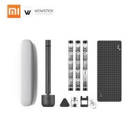Wowstick 1F Pro 1F+ 56 bitų elektrinis atsuktuvas Precision Mini belaidžio lydinio korpusas 3 LED lemputė ličio baterijos maitinimo taisymo įrankiai tamsiai pilka spalva