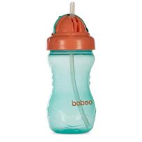 Baboo Neišsipilanti Gertuvė su Silikoniniu Šiaudeliu, 360 ml, Smaragdinė, 9+ Mėn
