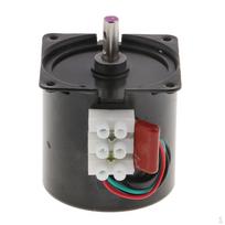 60KTYZ sinchroninis pavarų variklis 220V 14W 60r/min 7mm veleno skersmuo
