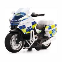 1/14 apvalūs liejimo motociklų žaislai su šviesos ir muzikos žaislais, motociklo modelis, žaislinis motociklas 3–9 metų vaikams 1/14-13x8.5x5.5cm balta