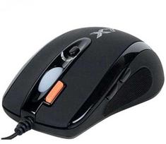 A4Tech X-710BK Pelė su laidu, juoda, 2000DPI