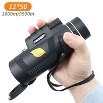 Galingas monokulinis teleskopas Fmc Bak4 Kišeninis paukščių stebėjimo išmanusis telefonas Rankinis žiūronas Zoom Camping Vandeniui atsparus Spyglass juoda
