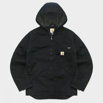 KARARTAS (104392) Skalbta antienos vilnos striukė BLACK 89699-89699 2XL