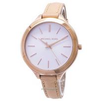 Michael Kors Runway Rose Gold MK2284 moteriškas laikrodis balta
