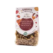 Ekologiški pilno grūdo ryžių, grikių ir burnočio miltų makaronai vaikams, be glitimo | Pasta Natura (250 g)