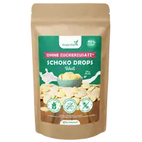 Balto šokolado gabaliukai, be pridėtinio cukraus | Simply Keto (200 g)