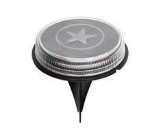 Aigostar - LED šviestuvas, įkraunamas saulės energija LED/0,6W/5,5V 24,5 cm 3200K IP66 juoda