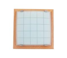 Sieninis lubų šviestuvas GEOMETRICA 1xE27/60W/230V 30x30 cm