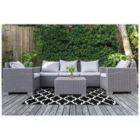 Terasos kilimas 120x180cm BLACK