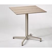 Staliukas TOLF 80x80cm. sulankstomas TAUPE