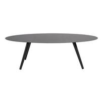 Ovalus lauko stalas MOJITO CERAMIC NEGRO 240x100x74