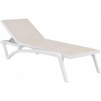 Lauko gultas SIESTA PACIFIC balta/ruda