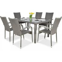 Pinti lauko baldai FESTA VENECIJA DOLPHIN GREY
