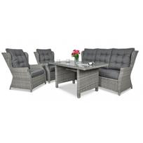 Pinti lauko baldai TRAVENTO 3 DINING STONE GREY