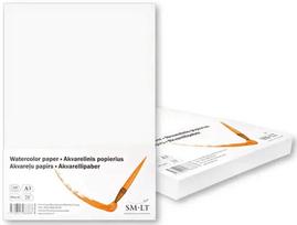Popierius akvarelei SMLT, A3, 200 g/m2, 100 lapų, PPPSMA100_05127