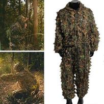 3D taktiniai kamufliažiniai drabužiai Ghillie kostiumai kamufliažiniai drabužiai Bioniniai kamufliažiniai drabužiai medžioklei