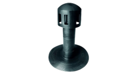 Ventiliacinis kaminėlis D125/110, plokštiems stogams