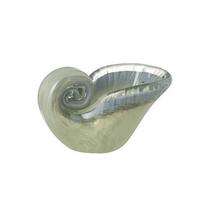 Stiklinė dekoracija kriauklė PARLANE, Ø14 cm