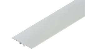 Aliuminė grindų juostelė C0, plokščia, sidabrinės spl., 35 mm pločio, 93 cm ilgio